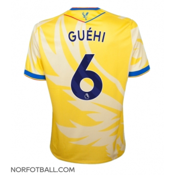 Billige Fotballdrakt Crystal Palace Marc Guehi #6 Replika Bortedrakt 2024-25 Kortermet